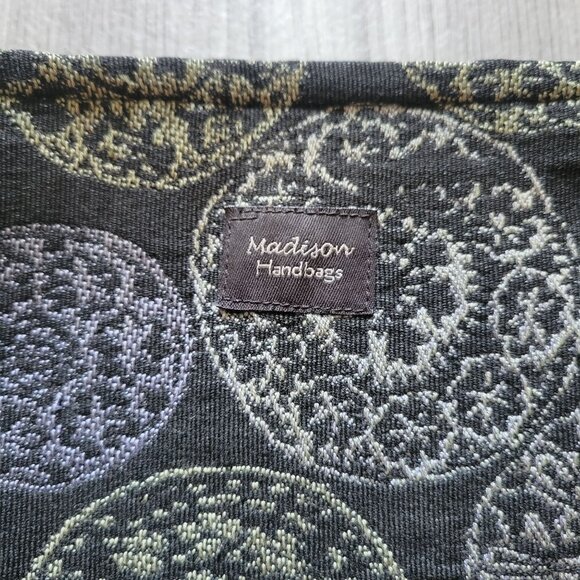 Tapestry Shoulder Bag With Adjustable Strap By Madison Handbags - Picture 3 of 8